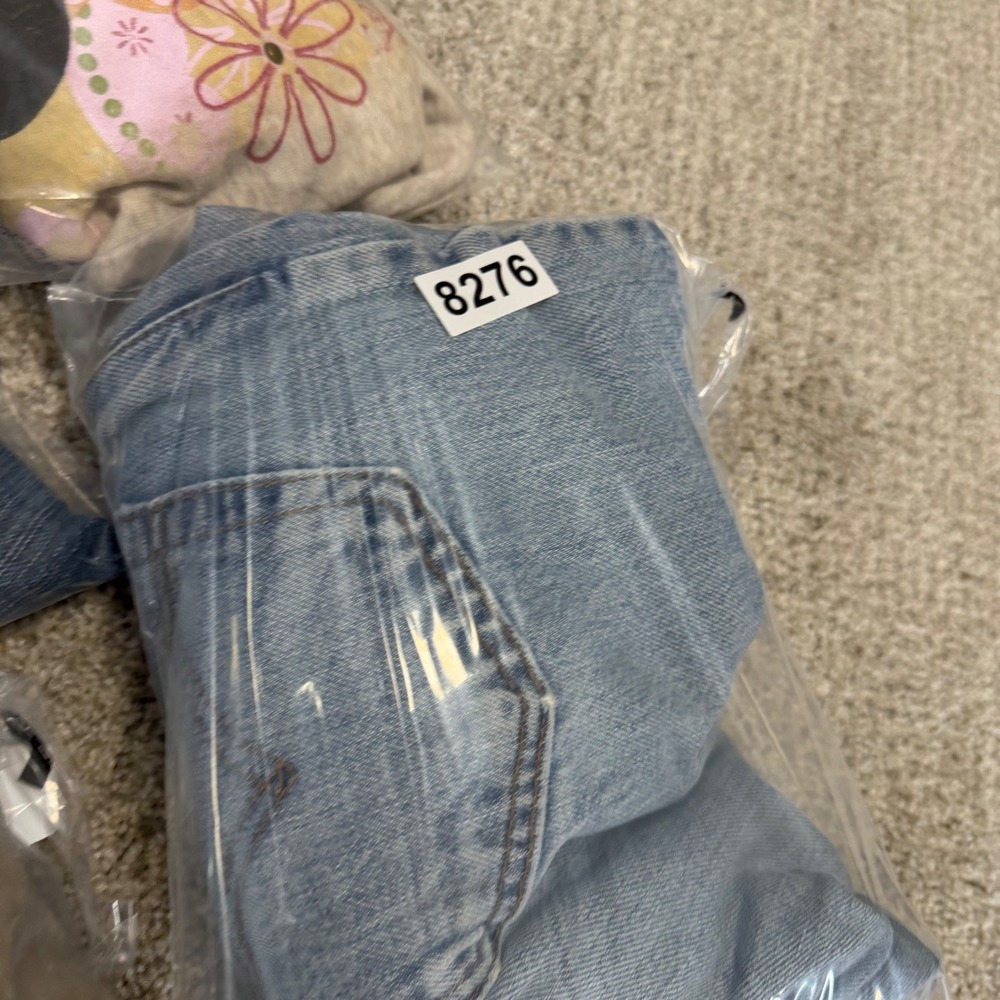 Levis 560 Loose Fit Tapered Leg Jeans Light Wash Blue‎ Denim 36x36 Mens Baggy - Picture 5 of 5
